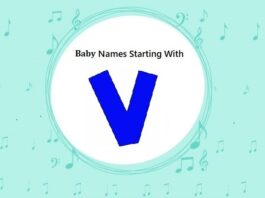 Baby Names That Start with V