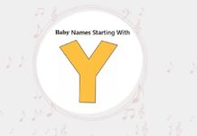Baby Names That Start with Y