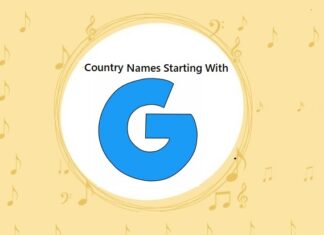 Country Names That Start with G