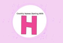 Country Names That Start with H