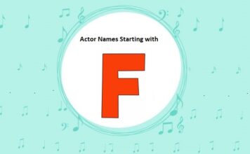 Bollywood Actors Names Starting with F