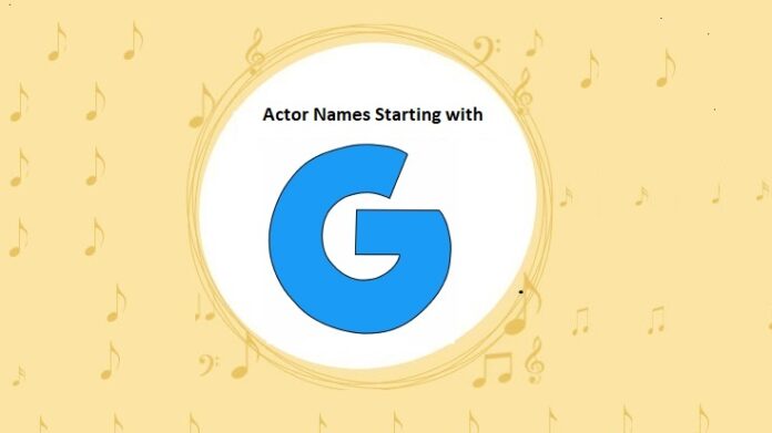 Bollywood Actors Names Starting with G Bollywood Actors Names Starting with G