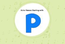 Bollywood Actors Names Starting with P