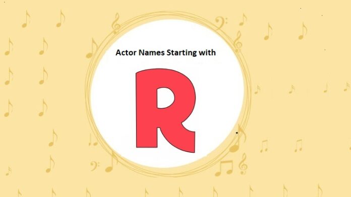 Bollywood Actors Names Starting with R