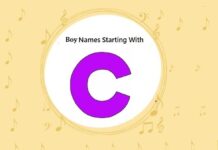 Baby Boy Names That Start with C