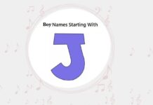 Baby Boy Names That Start with J