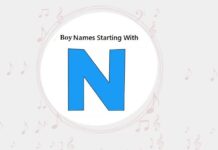 Baby Boy Names That Start with N