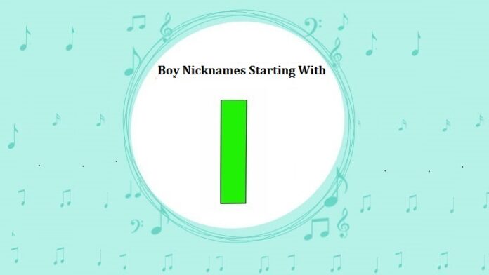 Baby Boy Nicknames Starting with I