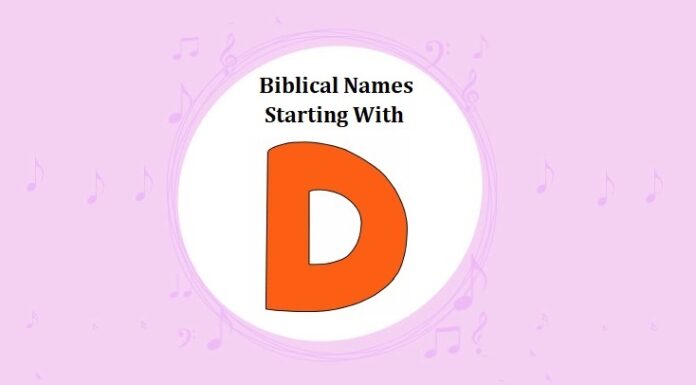 60+ Biblical (Bible) Baby Names That Start With D Biblical Names That Start With D