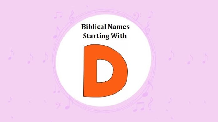 Biblical Names That Start With D