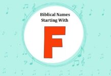 Biblical Names That Start With F