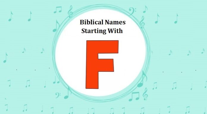 Biblical (Bible) Baby Names That Start With F Biblical Names That Start With F