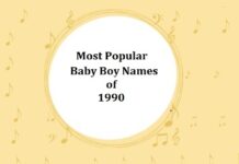 100 Top & Most Popular Baby Boy Names in the 1990s Most Popular Baby Boy Names of 1990