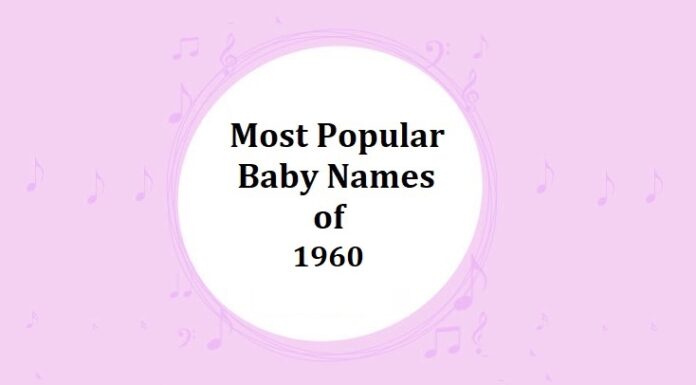100 Top & Most Popular Baby Names in the 1960s Popular Baby Names of 1960s