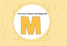 List of Bollywood Actresses Names Starting with M Bollywood Actresses Names Starting with M