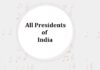 List of All Presidents of Inida