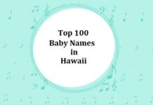 Top 100 Baby Names in Hawaii with Meanings