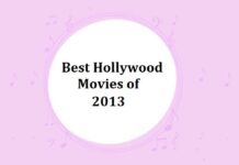 Best Hollywood Movies of 2013