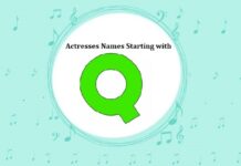 Hollywood Actresses Names Starting with Q