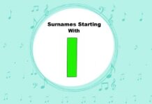 Top 1000 Last Names That Start with I Surnames & Last Names Starting with I