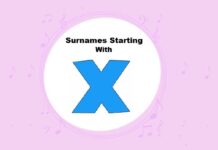 Top 200 Last Names That Start with X Surnames & Last Names Starting with X