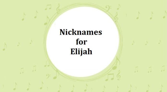 100 Nicknames for Elijah Nicknames for Elijah