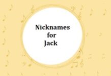 Nicknames for Jack