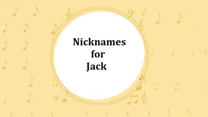 Nicknames for Jack