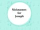 120+ Nicknames for Joseph Nicknames for Joseph