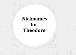 Nicknames for Theodore