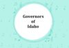 Governors of Idaho