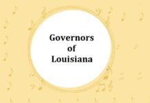 Governors of Louisiana