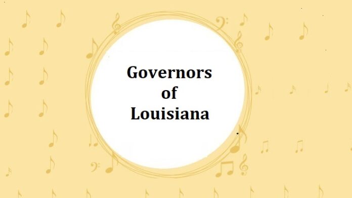 Governors of Louisiana