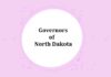 Governors of North Dakota