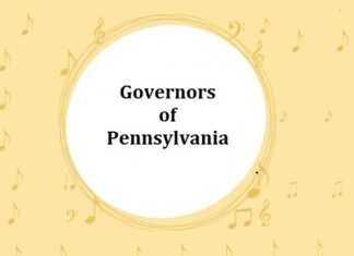 Governors of Pennsylvania