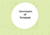 Governors of Vermont