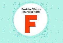 Positive Words That Start With F