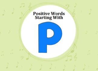 Positive Words That Start With P