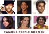 Famous People & Celebrities Born in January