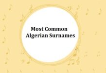 Algerian Last Names & Surnames with Meanings Most Common Algerian Last Names & Surnames