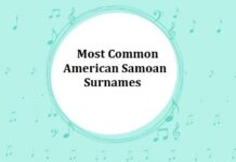 American Samoan Last Names & Surnames with Meanings Most Common American Samoan Last Names & Surnames