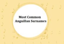 Anguillan Last Names & Surnames with Meanings Most Common Anguillan Last Names & Surnames