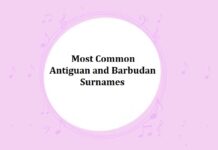 Antiguan and Barbudan Last Names & Surnames with Meanings Most Common Antiguan and Barbudan Last Names & Surnames