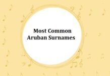 Aruban Last Names & Surnames with Meanings Most Common Aruban Last Names & Surnames
