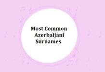 Azerbaijani Last Names & Surnames with Meanings