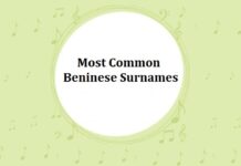 Benin Last Names & Surnames with Meanings Most Common Beninese Last Names & Surnames
