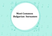 1000+ Most Common Bulgarian Last Names & Surnames with Meanings Most Common Bulgarian Last Names & Surnames