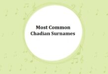 Most Common Chadian Last Names & Surnames