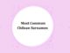 1000+ Most Common Chilean Last Names & Surnames with Meanings Most Common Chilean Last Names & Surnames
