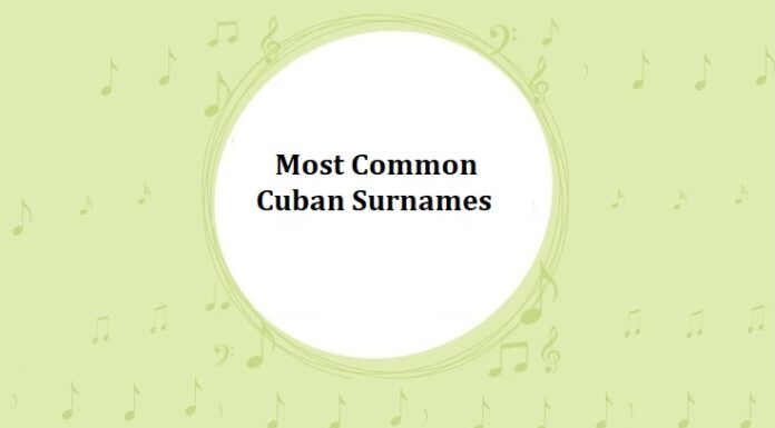 1000+ Most Common Cuban Last Names & Surnames Most Common Cuban Surnames